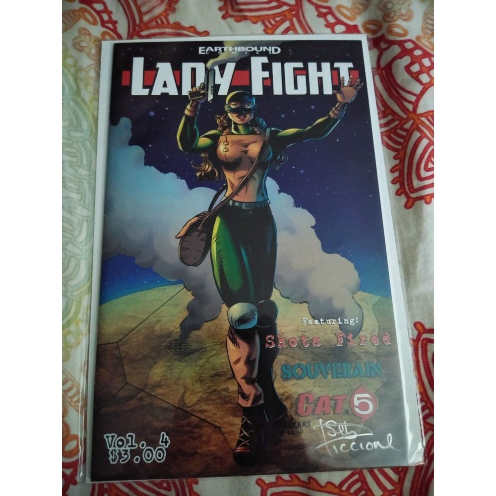 Lady Fight by Earthbound Comics - Volume 4 Signed